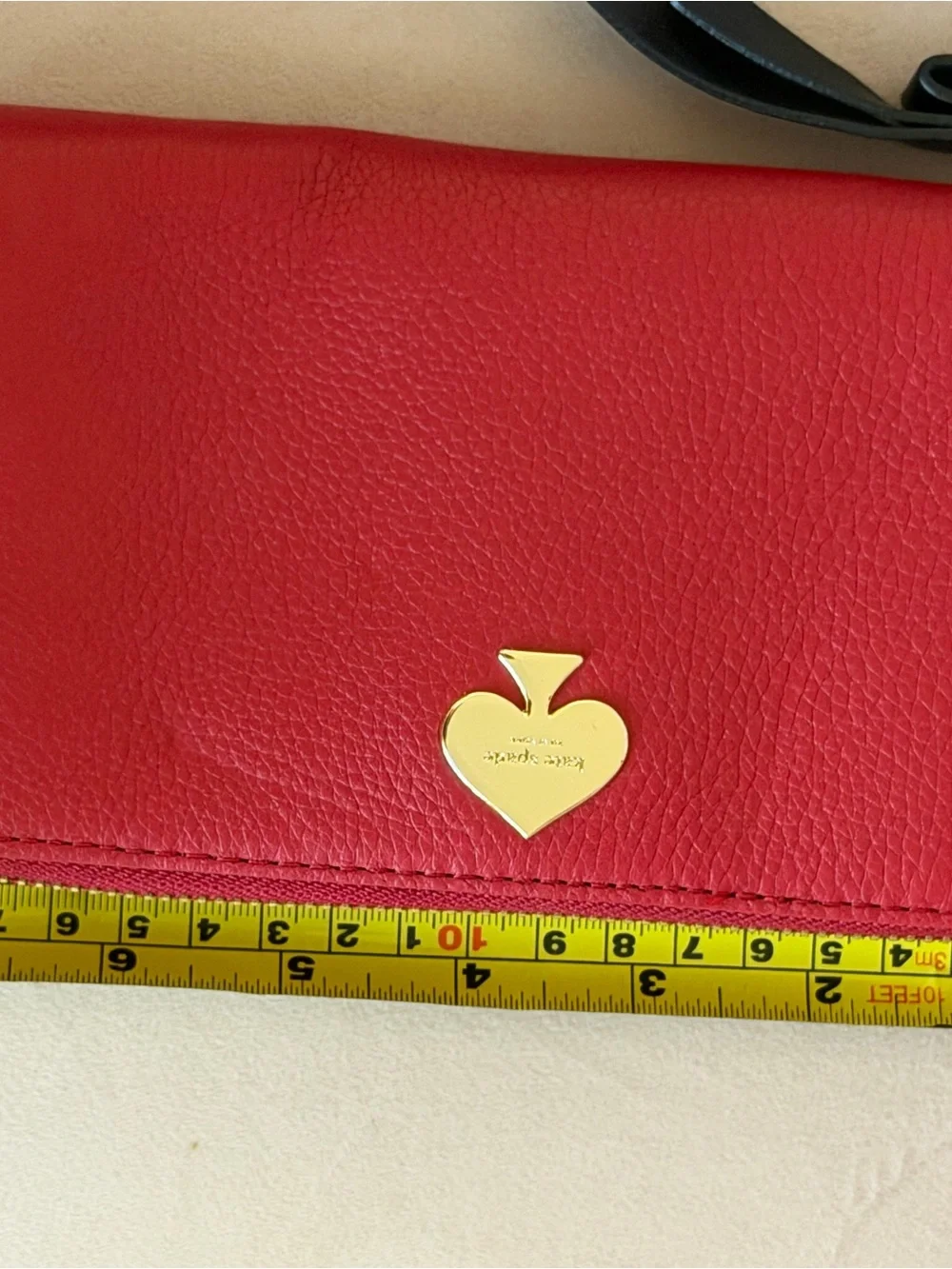 kate spade sleek red